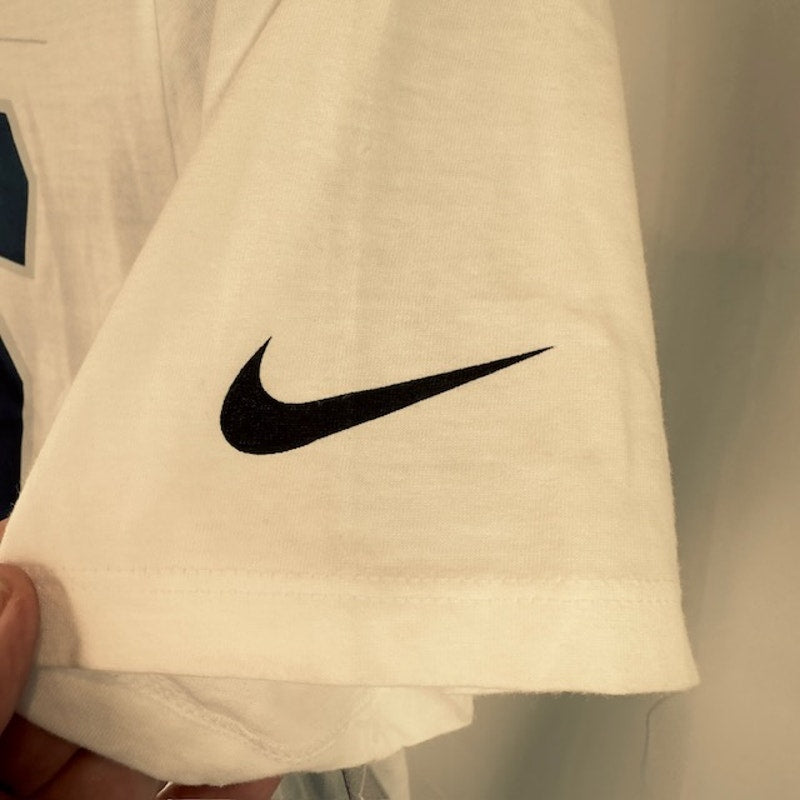 Nike Dri-FIT NFL Property Of Dallas Cowboys Crew Neck T-Shirt White Mens Size S