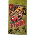 Disney Pixar Cars on The Road Cotton Beach Towel Red/Multicolor 34in x 64in