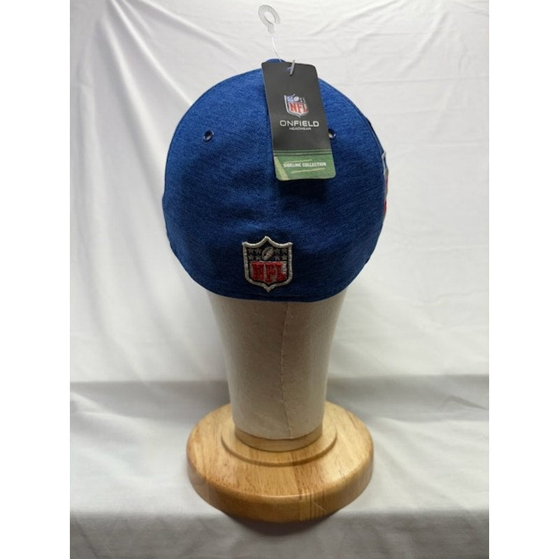New Era 39THIRTY New York Giants Sideline NFL Cap Blue Gray Unisex Size S/M