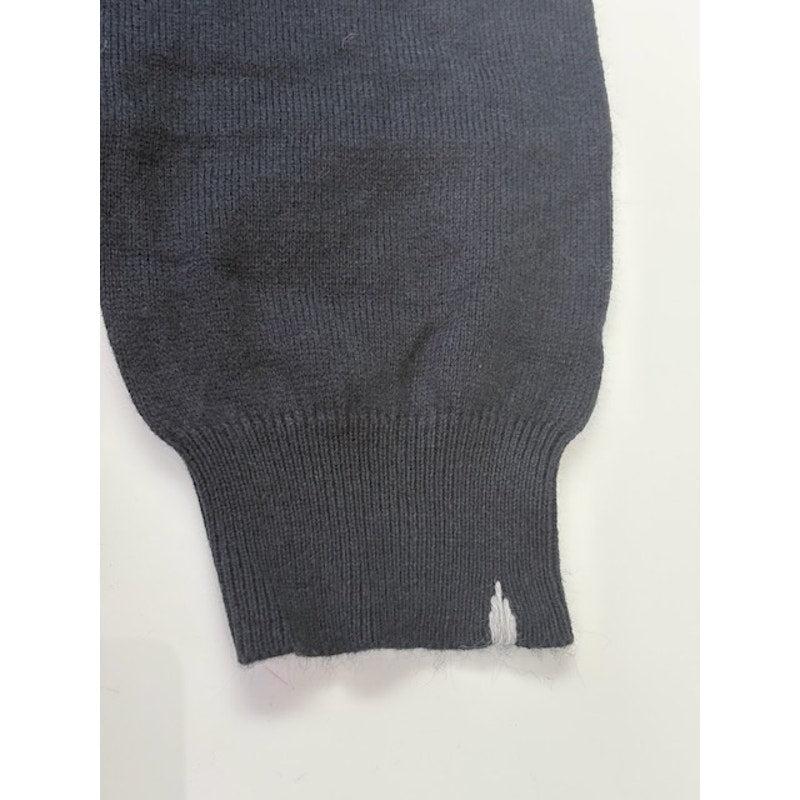 SUN68 Maglia Turtleneck Sweater Blended Cashmere Pullover Navy Mens Size L