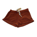 American Rag Cie Shorts Mid Rise Drawstring Elastic Waist Rust Womens XS
