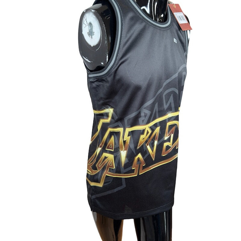 Mitchell & Ness NBA Big Face 4.0 Fashion Tank Los Angeles Lakers Black Size M