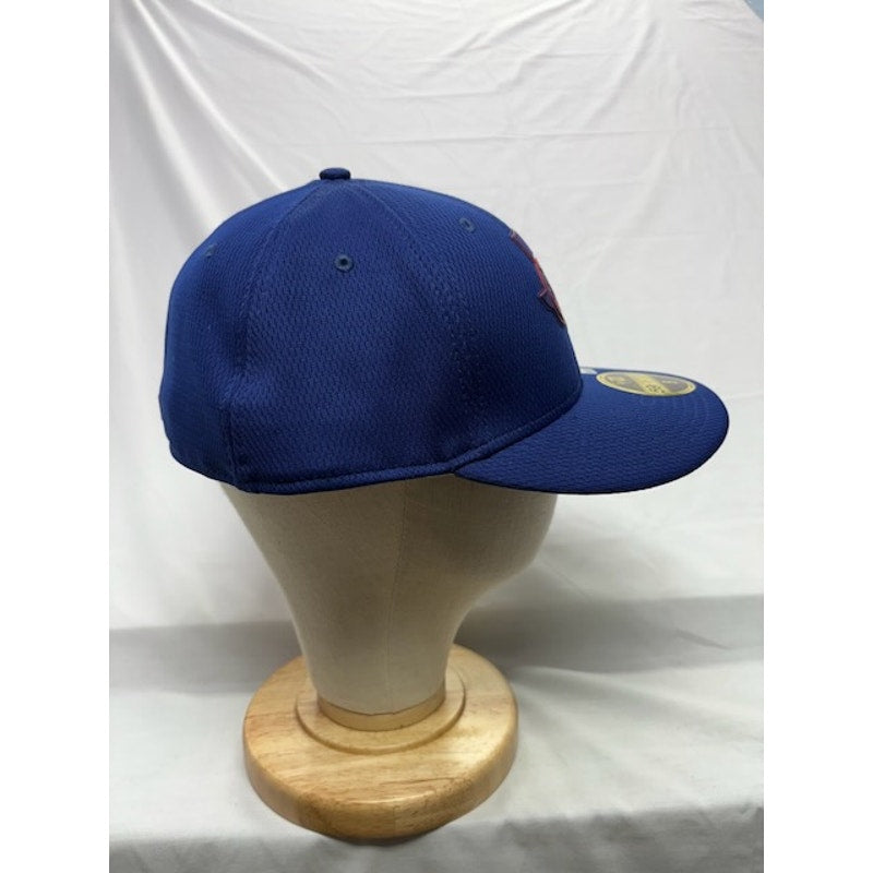 New Era 59FIFTY Texas Rangers Low Profile Fitted Hat MLB Blue Adult Size 8