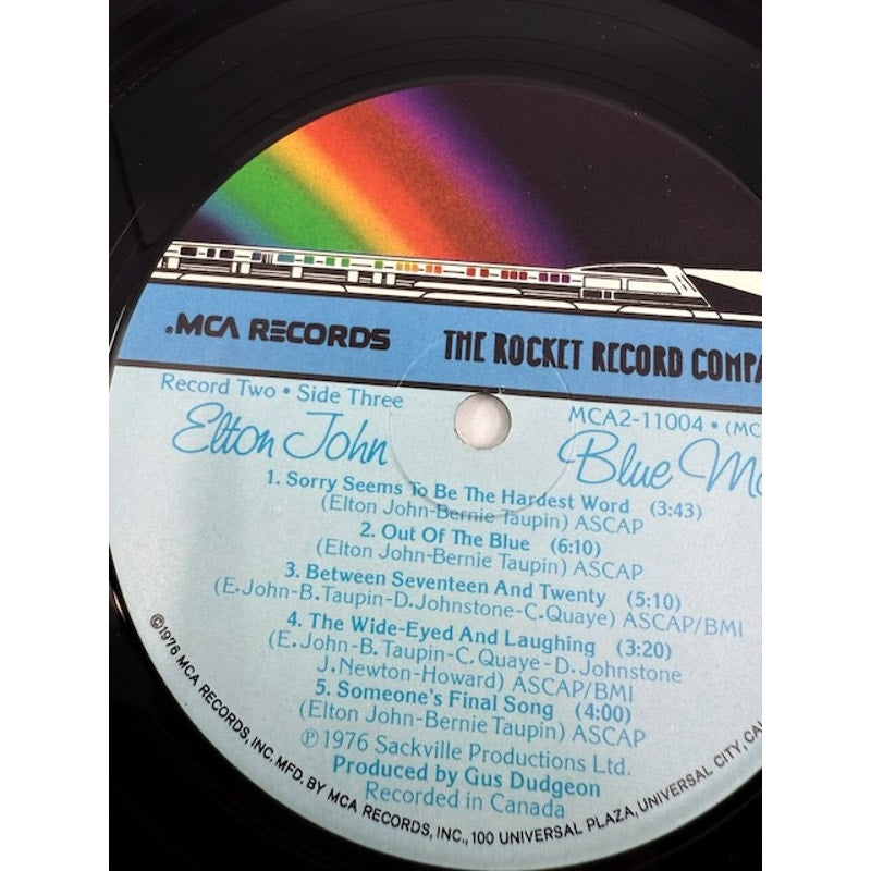 Elton John – Blue Moves 1976 Vinyl Album Record