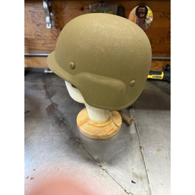 BAE Systems Military Lightweight Ballistic Helmet SPM1C1-10-C-0011 Green Size L