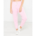 Hurley Lost Horizons Fleece Jogger Pants High-Rise Palm Tree Pink Womens Size S