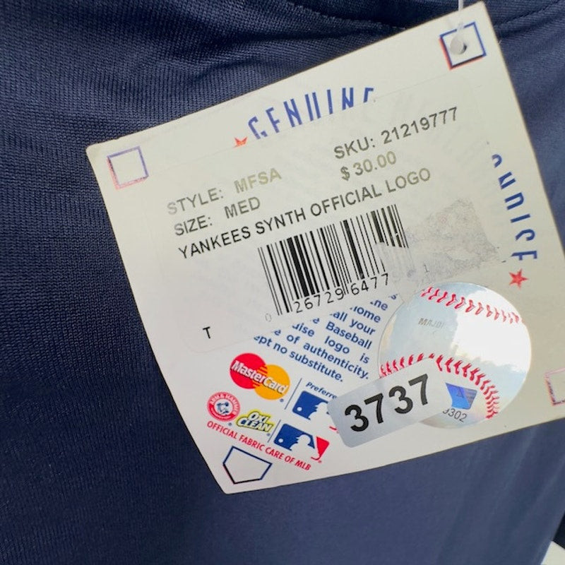 Majestic New York Yankees Team Primary Logo T-Shirt Evolution Tee Navy M