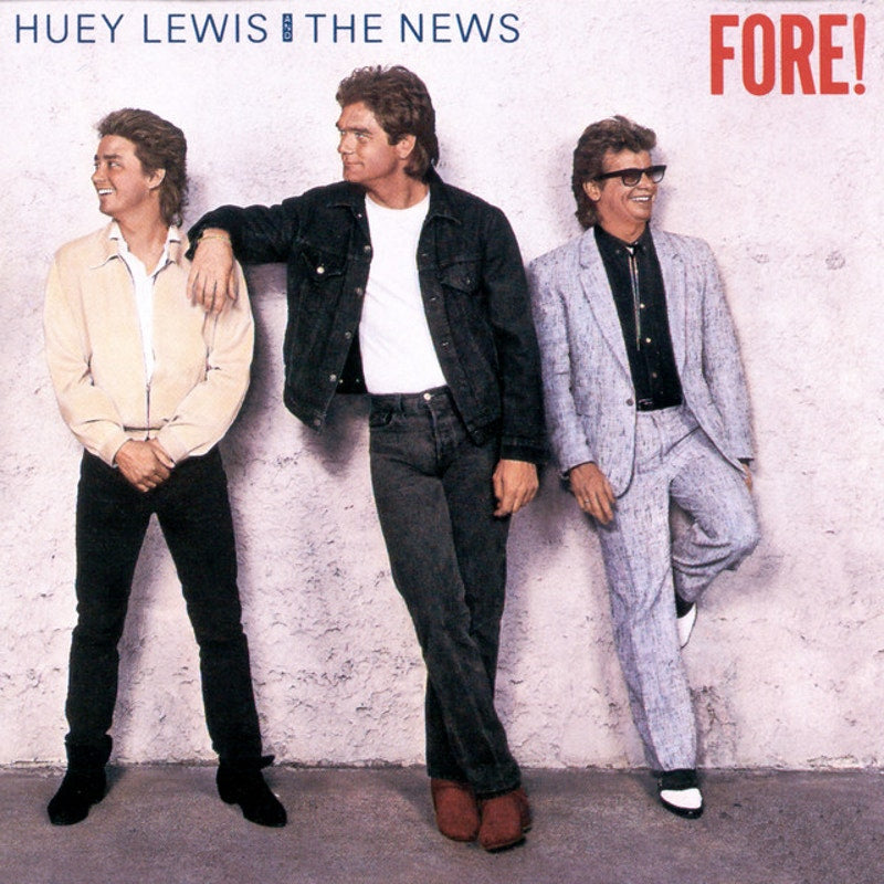 Huey Lewis And The News – Fore! 1986 Vinyl Album Record