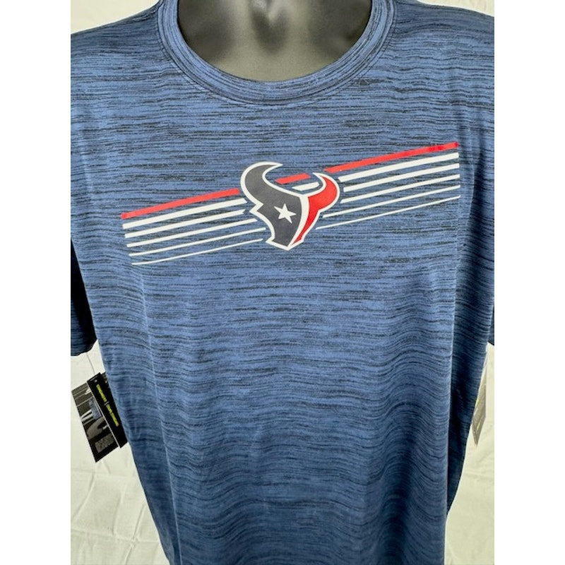 Nike Dry Houston Texans Sideline Velocity Legend Performance T-Shirt Navy Mens Size L