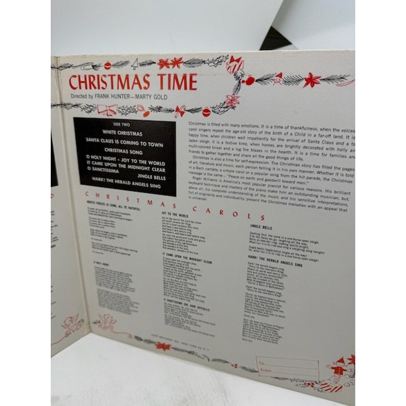 Roger Williams – Christmas Time Vinyl Album Record