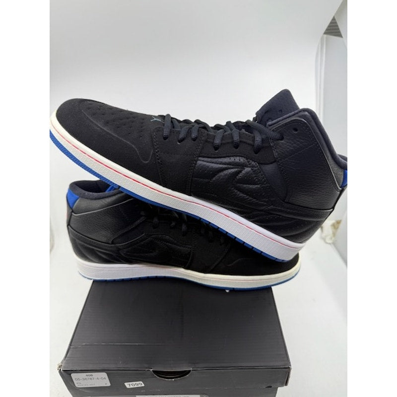 Nike Air Jordan 1 Retro '99 Basketball Shoes 654140-007 Black Mens Size 12