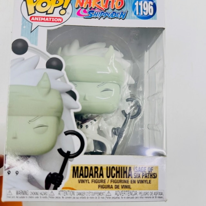 Funko Pop Naruto Shippuden Madara Uchiha (Six Paths) (Glow) Vinyl #1196