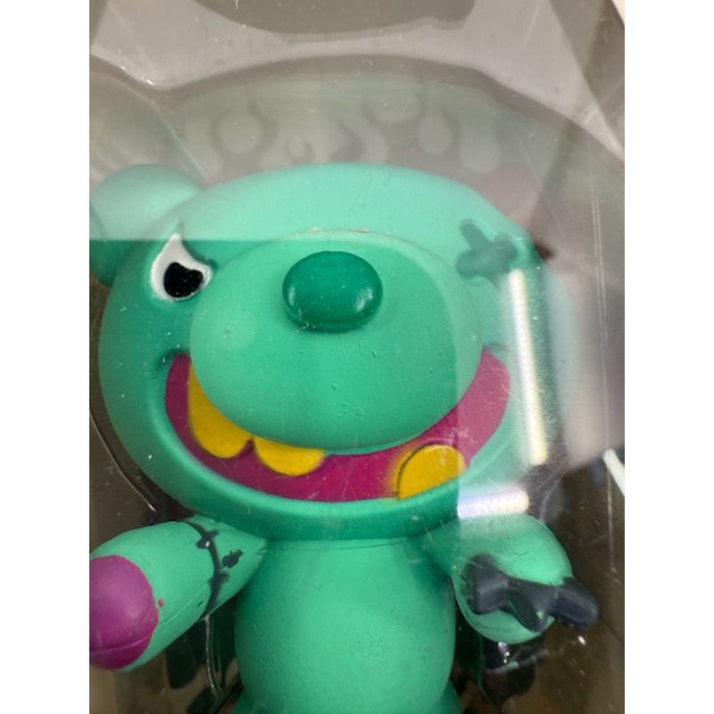 Deddy Bears Coffin Window Zombear 3-Inch Mini Figure