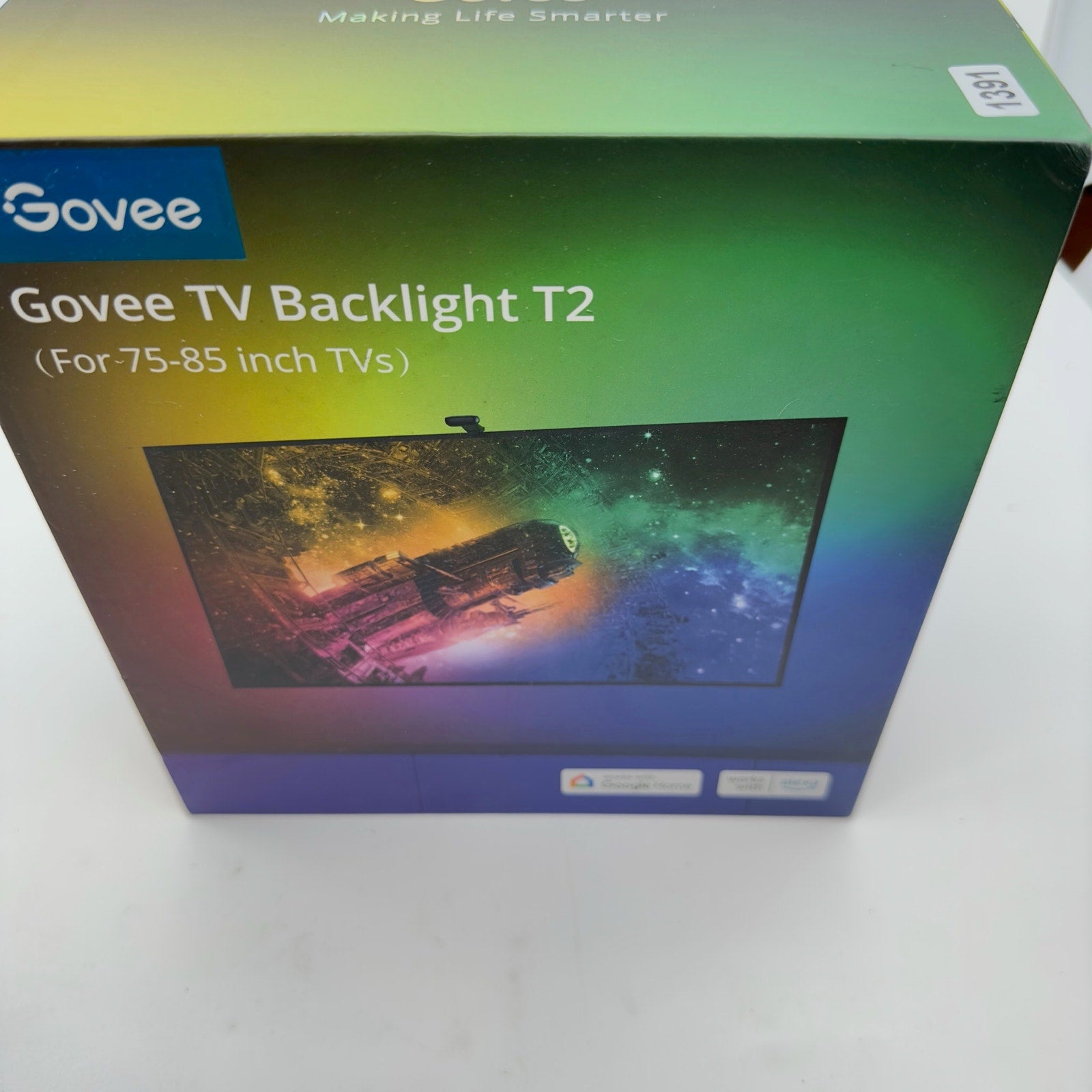 Govee Envisual TV Backlight T2 Dual Camera Color Changing LED Light - Black