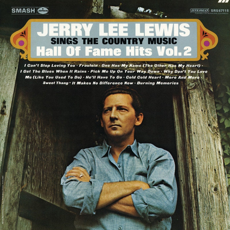 Jerry Lee Lewis – Sings The Country Music Hall Of Fame Hits Vol. 2 Vinyl