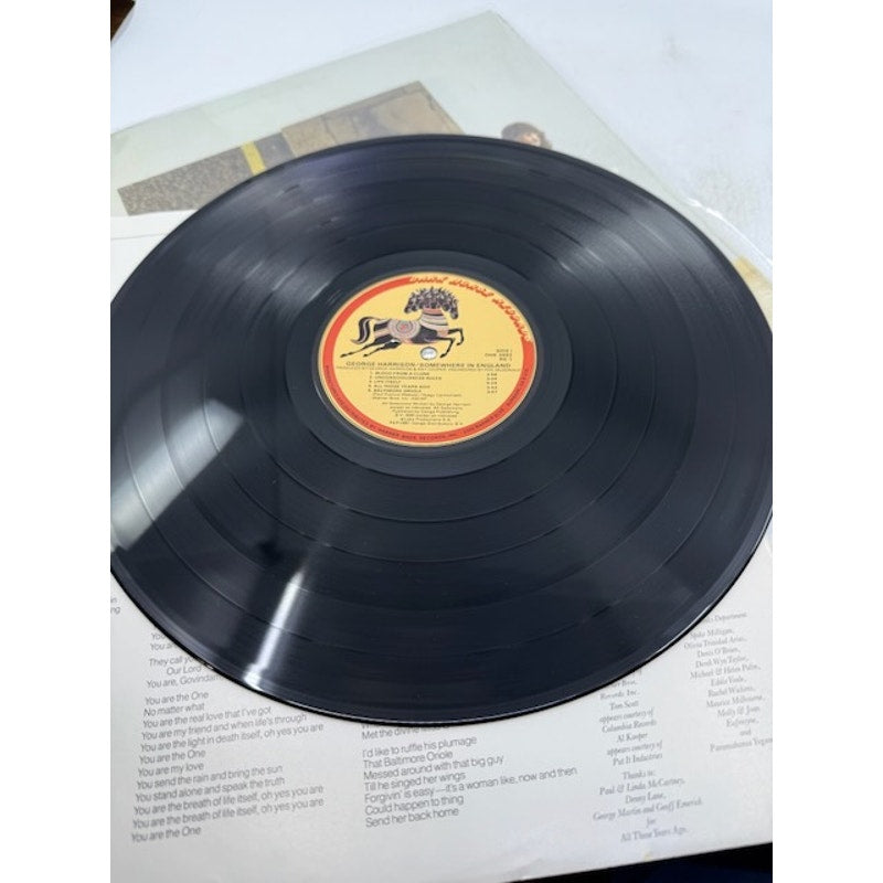 George Harrison – Somewhere In England 1981 Vinyl Album Record