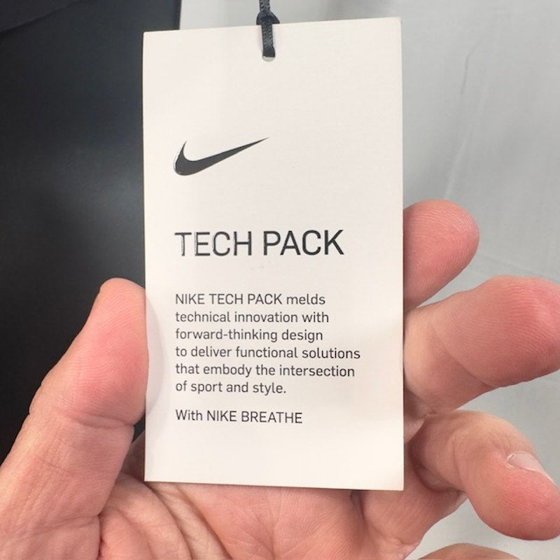 Nike Breathe Tech Pack Training Sports Bra Scoop Neck X-Back Black Womens Size M