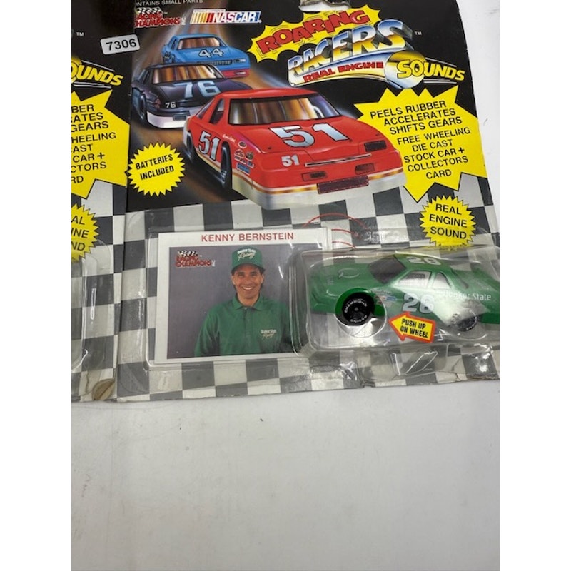 Racing Champions Roaring Racers NASCAR 1990 1:64 Scale Diecasts - 3 Pieces