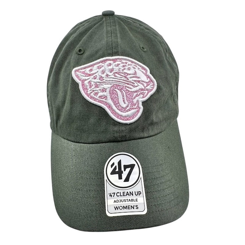 '47 Brand Jacksonville Jaguars Moss Glitta Clean Up Cap Adjustable Womens OS