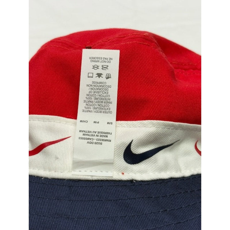Nike Reversible Bucket Hat USA Flag Red White Blue Adult Unisex Size S/M