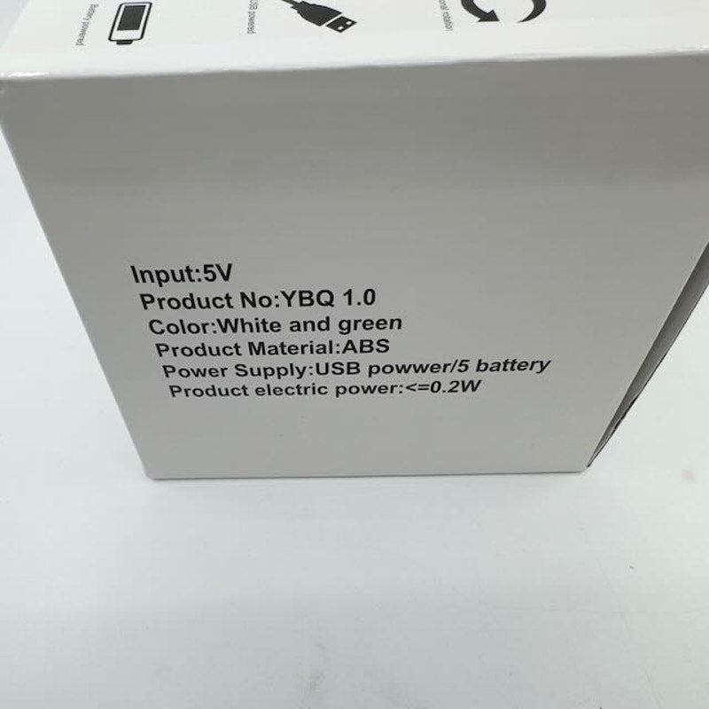 XKIC Automatic Watch Winder Box Craft for Single Watch YBQ01 White