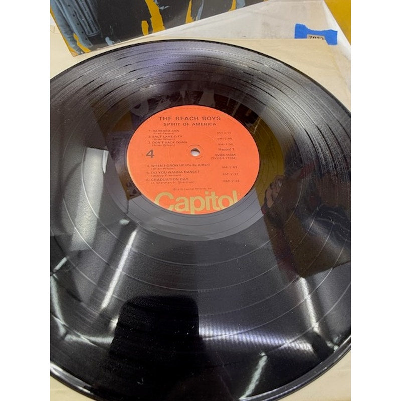 The Beach Boys - Spirit of America 1975 Vinyl Album Record