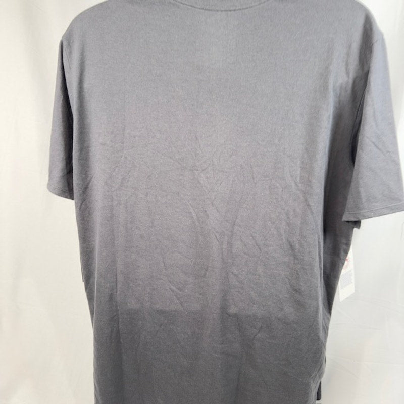 Dallas Cowboys NFL Ezekiel Elliott #21 T-Shirt Crew Neck Heather Gray Mens L
