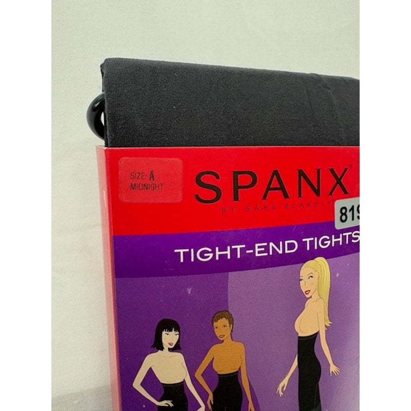 SPANX by Sara Blakely High-Waisted Tight-End Tights Midnight Womens Size A