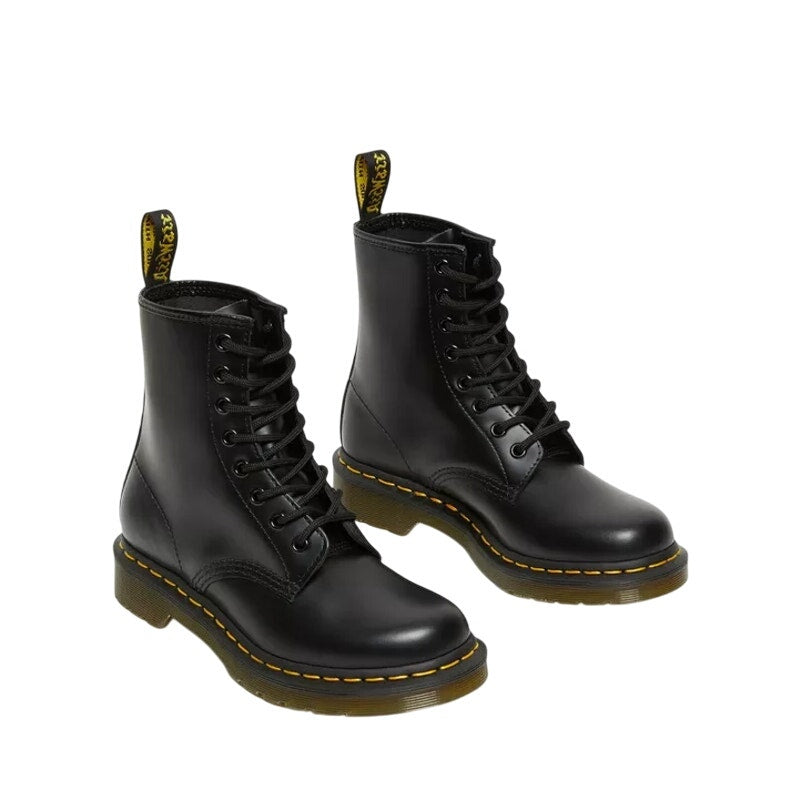 Dr. Martens 1460 Smooth Leather Lace-Up Boots 11821 Black Womens Size 5