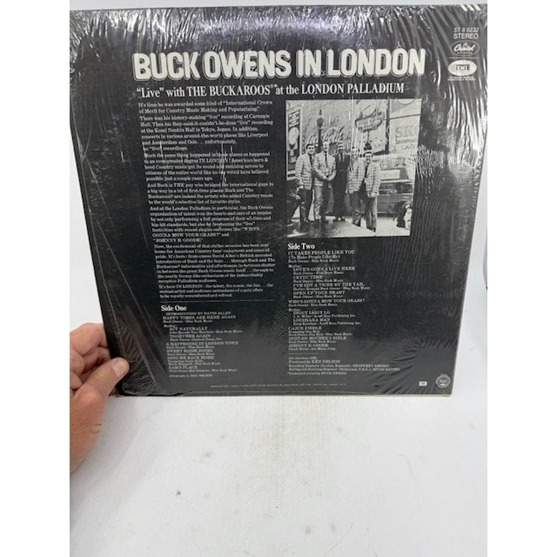 Buck Owens – Buck Owens In London 1969 Vinyl Album Record