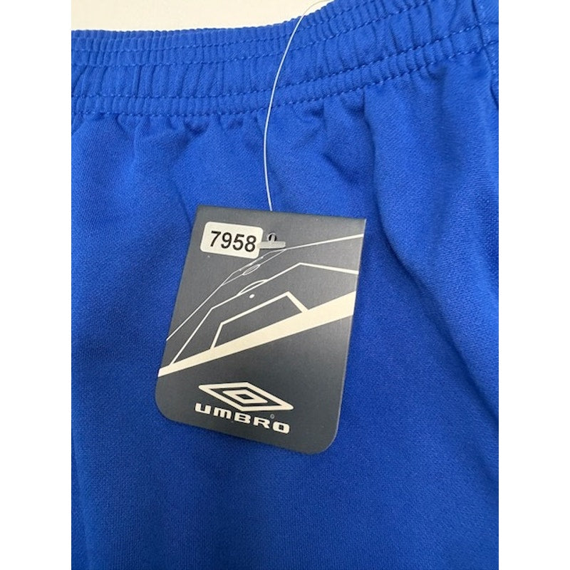 Umbro Seville Shorts Elastic Waist A4852NJ Royal Blue/White Men's Size XL