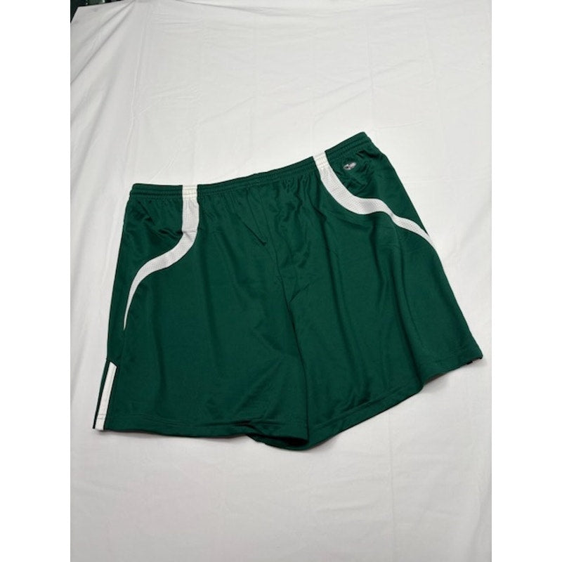Adidas Multi Sport Shorts Climacool Drawcord Elastic Waist Green/White Womens XL