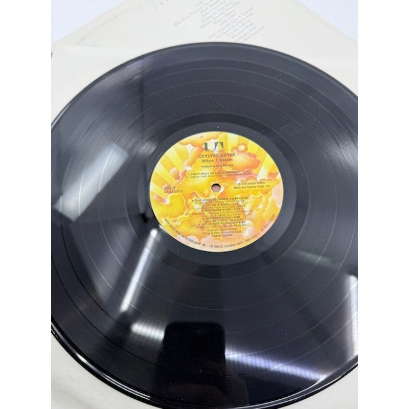 Crystal Gayle – When I Dream 1978 Vinyl Album Record