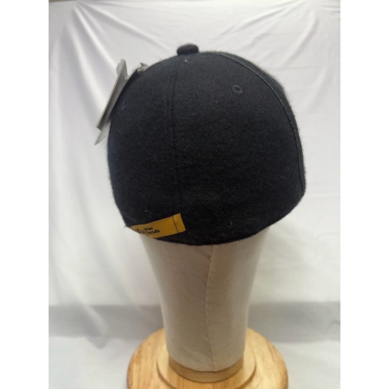 LRG True Heads Wool Fitted Hat Lion Logo Cap Streetwear Black Adult Size M