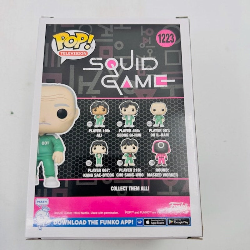 Funko POP TV: Squid Game- Player 001:Oh il-NAM Vinyl Figure #1223