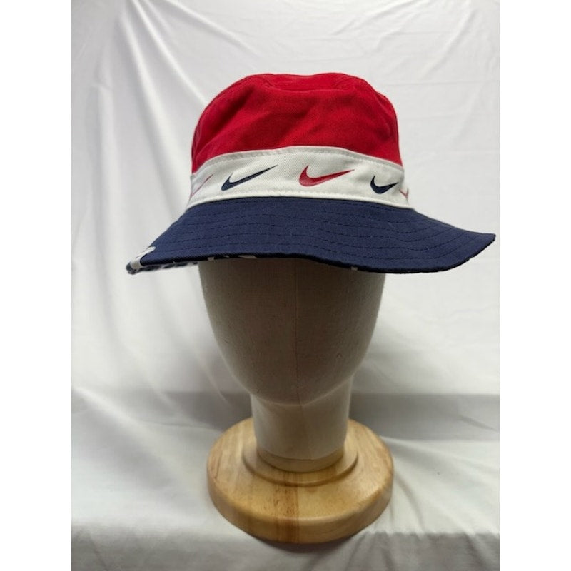 Nike Reversible Bucket Hat USA Flag Red White Blue Adult Unisex Size S/M