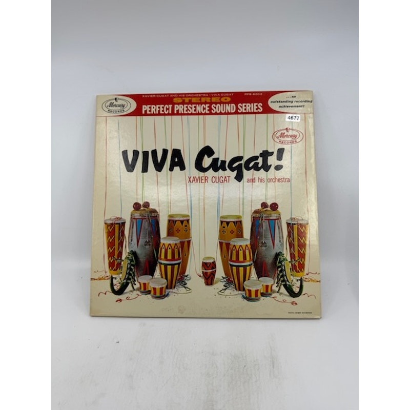 Xavier Cugat And His Orchestra – Viva Cugat! 1961 Vinyl Album Record