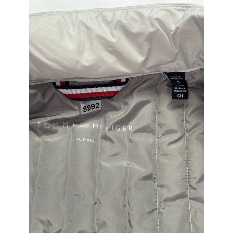 Tommy Hilfiger Quilted Puffer Jacket Packable Jacket Ice Combo Mens Size S