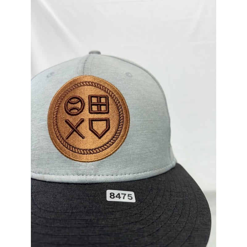 New Era 9FIFTY MLB The Show Snapback Hat Gaming Logo Gray Black Unisex OSFM