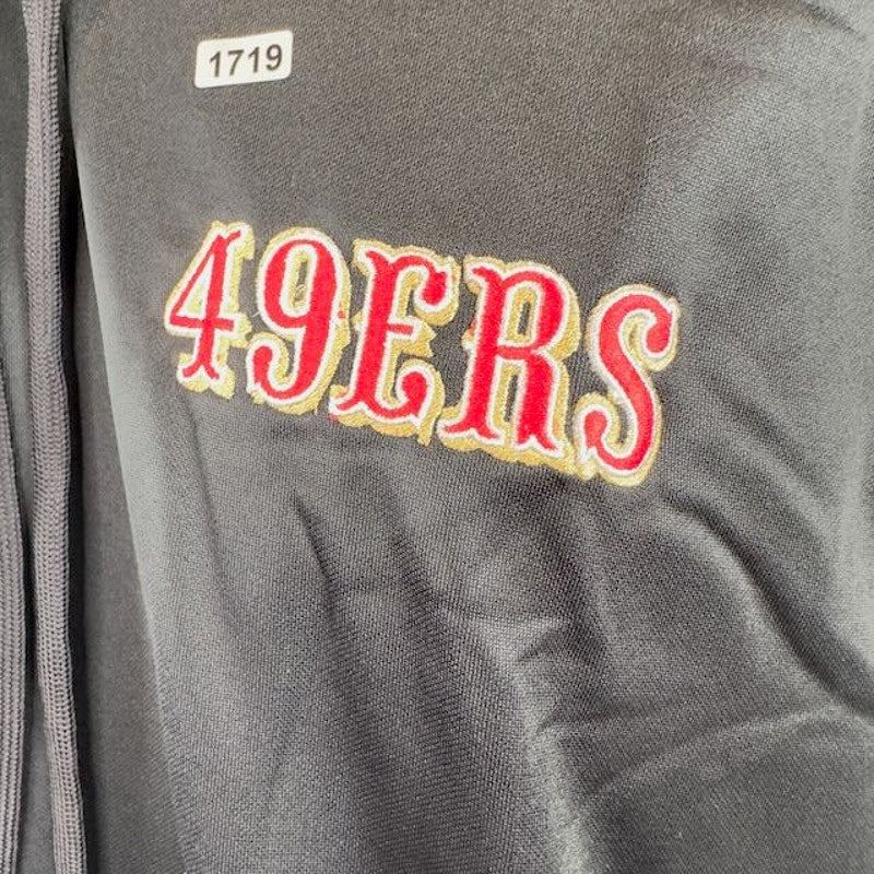 Dunbrooke NFL San Francisco 49ers Pullover Hoodie Athletic Fit Black Mens Size L