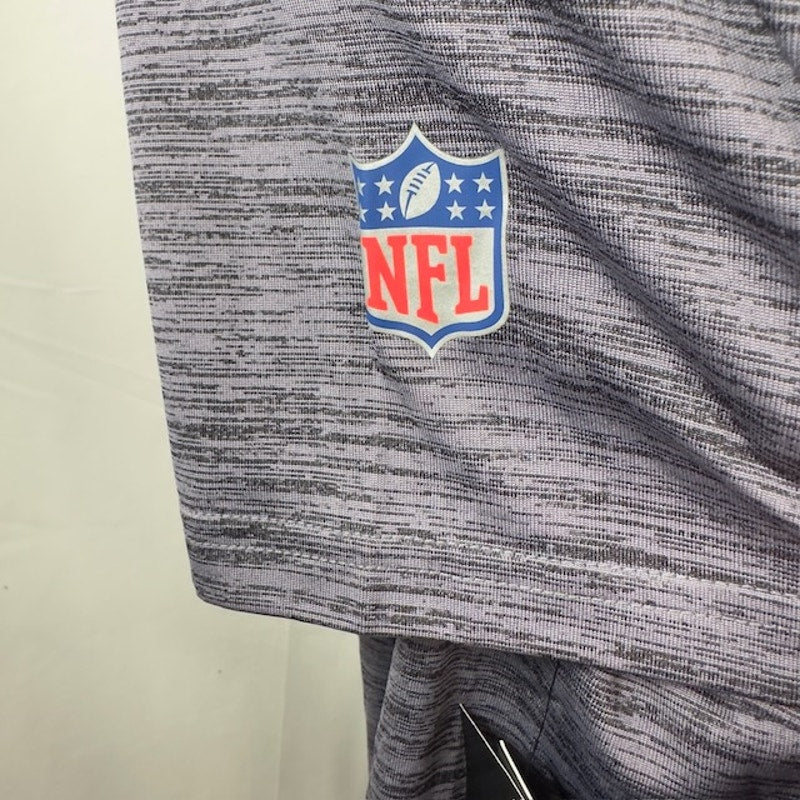 Nike NFL Oakland Raiders Tee Shirt Short Sleeves Dri Fit Graphic Gray Size M