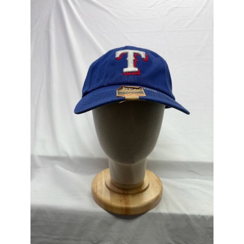 47 Brand Franchise Texas Rangers Curved Brim Baseball Cap Blue Mens Large