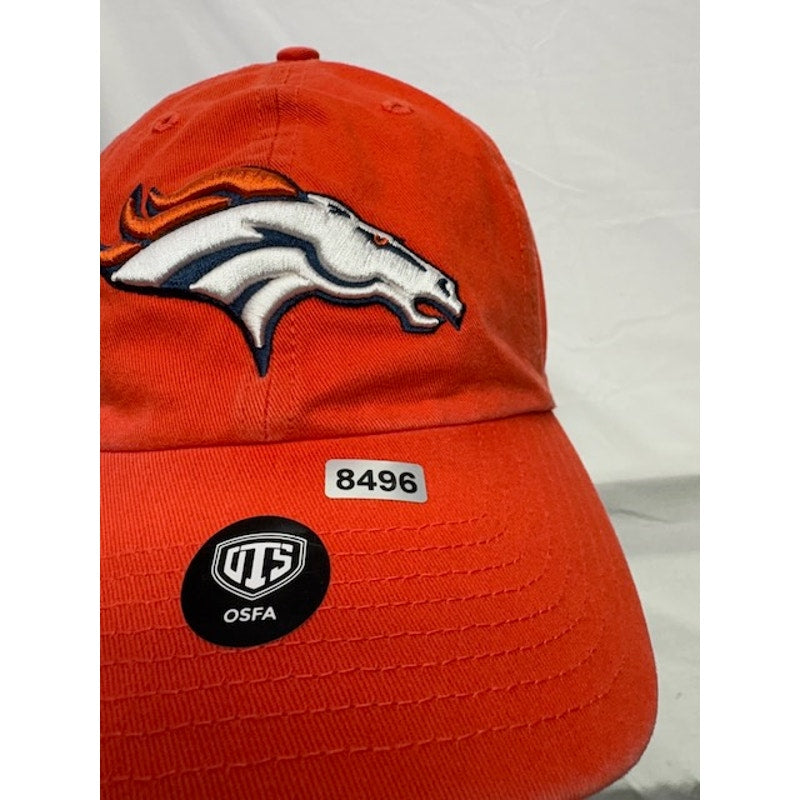 OTS Denver Broncos NFL Adjustable Hat Strapback Orange Unisex Adult OSFA