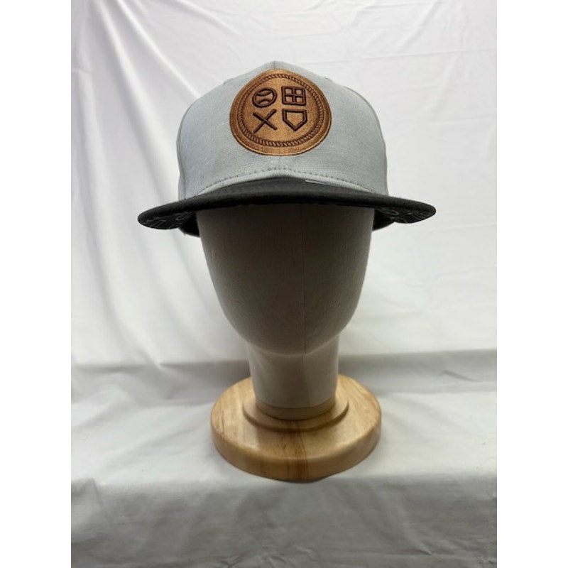 New Era 9FIFTY MLB The Show Snapback Hat Gaming Logo Gray Black Unisex OSFM