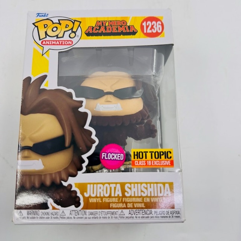 Funko Pop! My Hero Academia - Jurota Shishida Flocked Pop! Vinyl Figure 1236