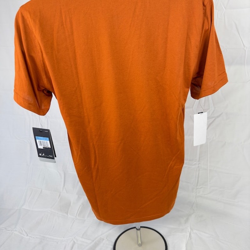 Nike Texas Longhorns T-Shirt Crew Neck Chest Logo Dri Fit Orange Mens Size M