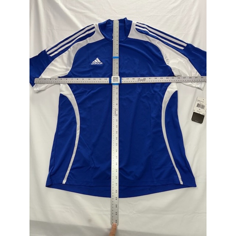 Adidas Toque SS Soccer Football Jersey Clima365 Cobalt/White Mens Size XL