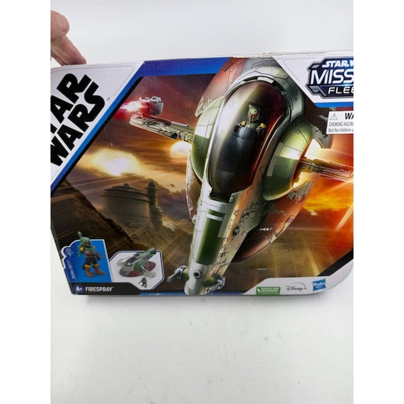 STAR WARS Mission Fleet Starship Skirmish with 2.5" Boba Fett Action Figure