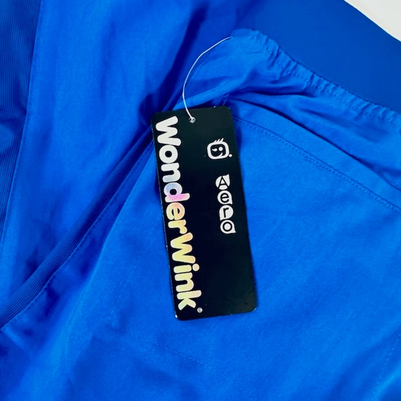 Wonderwink Scrubs Aero Pants Flex Racer Pull On Workwear Royal Blue Womens L