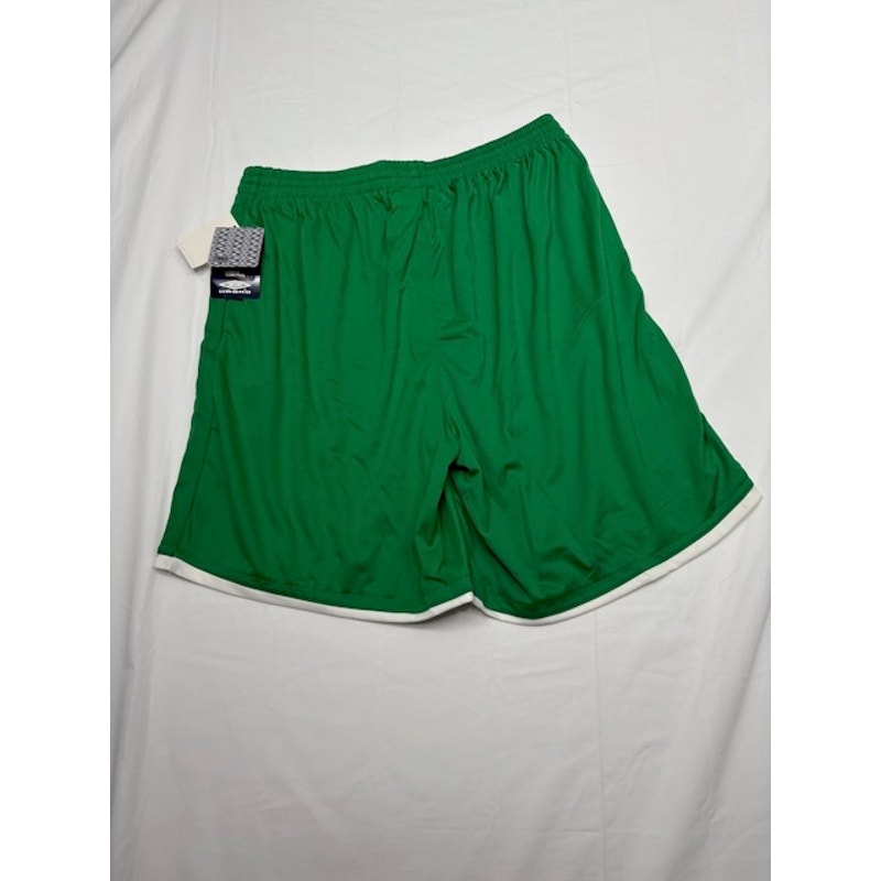 Umbro Mexico Team Soccer Football Shorts Elastic Waist Green Mens Size XL